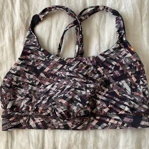 Lululemon Energy bra, size 8. EUC. Great shape! Little use.